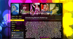 Desktop Screenshot of beverlybuttercup.com